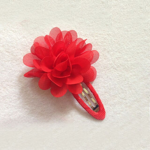 Sale 2 Pcs Girl Kids Children Fashion Flower Pumpkin Hair Clip Hairpins Toddler Hair Accessories Gift