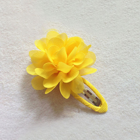 Sale 2 Pcs Girl Kids Children Fashion Flower Pumpkin Hair Clip Hairpins Toddler Hair Accessories Gift