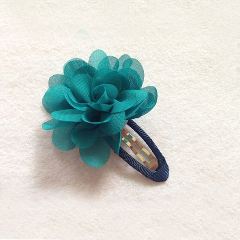 Sale 2 Pcs Girl Kids Children Fashion Flower Pumpkin Hair Clip Hairpins Toddler Hair Accessories Gift