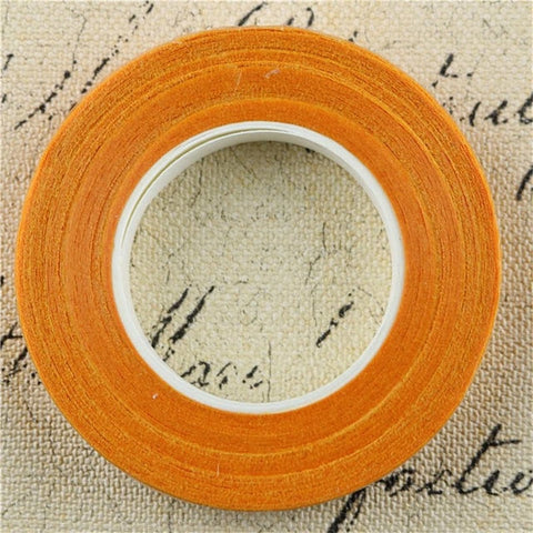 30Yard 12mm Self-adhesive Paper Tape Floral Stem for Garland Wreaths DIY Craft Artificial Silk Flower 1 Roll Florist Floral Stem