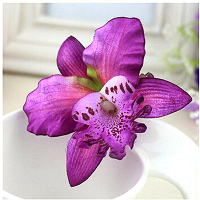 7Colors Bohemia Style Orchid Peony Flowers Hair Clips Beach Hairpins Women Hair Accessories Hair Accessories