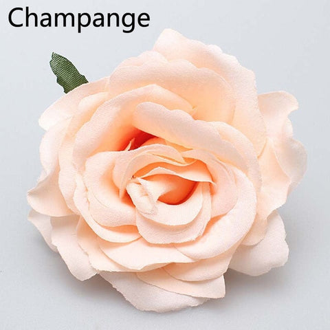 Hot Sale 1 PC Fashion Multicolor Rose Flower Bridal Hair Clip Hairclips Hairgrips Elegant Hairpin Wedding Party Accessories