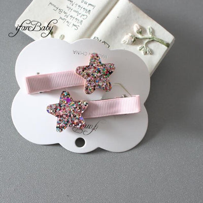 Girl Hair clips ,flower clips.Cute Children Accessories Hair pin