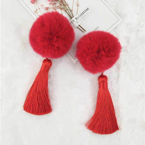 1Set=2pcs Multi style Girls Hair Clips Chinese Traditional Princess Tassels peony Flower Hairpins Children Kids Hair Accessories