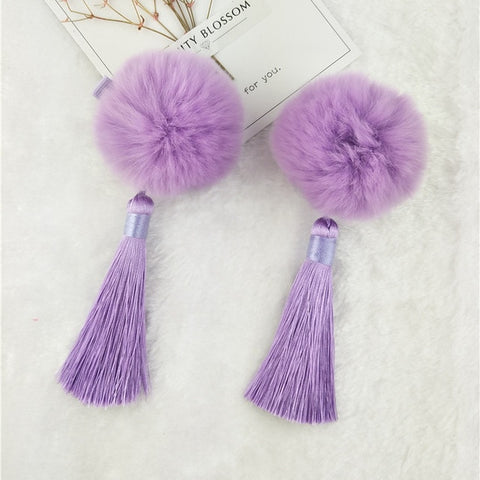 1Set=2pcs Multi style Girls Hair Clips Chinese Traditional Princess Tassels peony Flower Hairpins Children Kids Hair Accessories