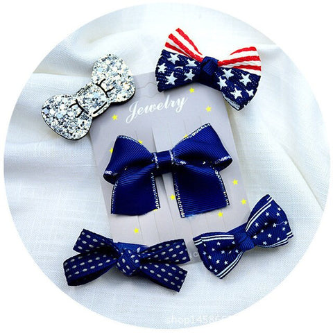 5pcs/set Kawaii Flower Princess Hairpin Girls Kids Hair Clips Bows Accessories For Children Barrette Hairclip Headdress Headwear