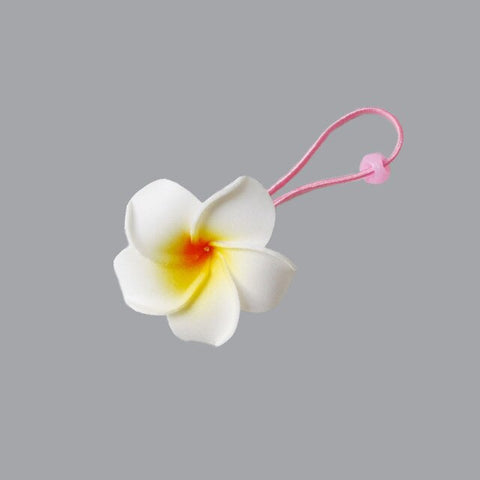 10 popular Foam Hawaiian Plumeria hairpins for girl kids Frangipani Flower bridal hair clips for girl women butterfly