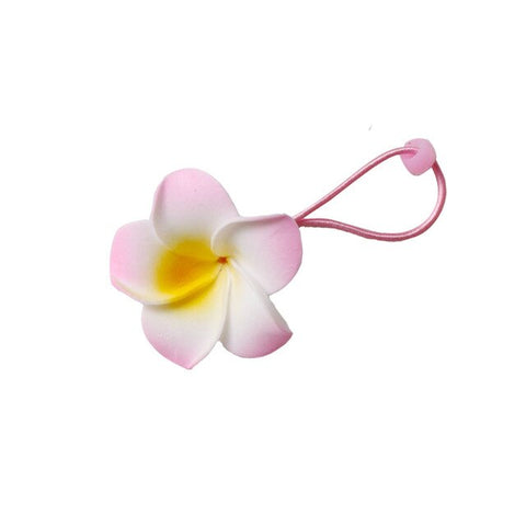 10 popular Foam Hawaiian Plumeria hairpins for girl kids Frangipani Flower bridal hair clips for girl women butterfly