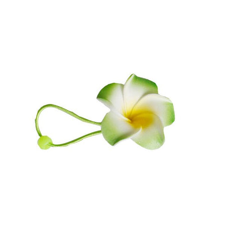 10 popular Foam Hawaiian Plumeria hairpins for girl kids Frangipani Flower bridal hair clips for girl women butterfly