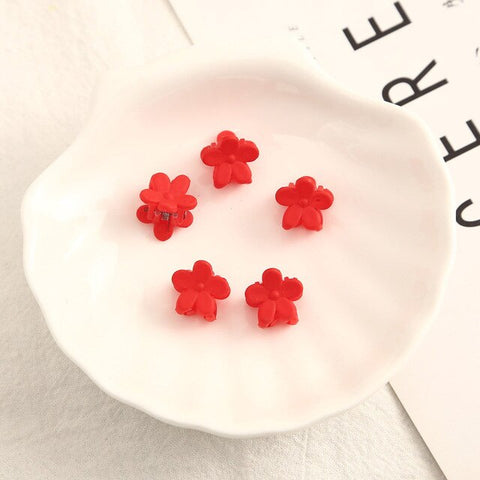 10PCS New Small Flower Baby Kids Hair Clips Hair Claws Lovely For Child Cute Hair Accessories Fashion For Student Free Shipping