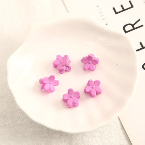 10PCS New Small Flower Baby Kids Hair Clips Hair Claws Lovely For Child Cute Hair Accessories Fashion For Student Free Shipping