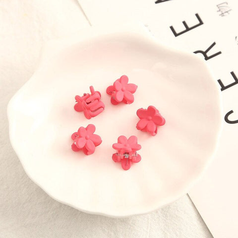 10PCS New Small Flower Baby Kids Hair Clips Hair Claws Lovely For Child Cute Hair Accessories Fashion For Student Free Shipping