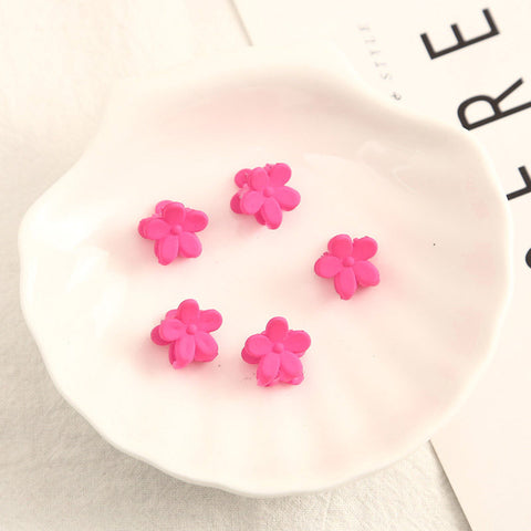 10PCS New Small Flower Baby Kids Hair Clips Hair Claws Lovely For Child Cute Hair Accessories Fashion For Student Free Shipping