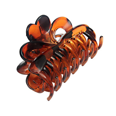 New Fashion Flower Shape Hair Claws Clamp Plastic Hair Clips for Women Barrettes Hairpins Hair Crab Claw Women Hair Accessories