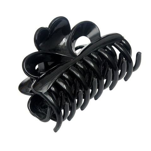 New Fashion Flower Shape Hair Claws Clamp Plastic Hair Clips for Women Barrettes Hairpins Hair Crab Claw Women Hair Accessories