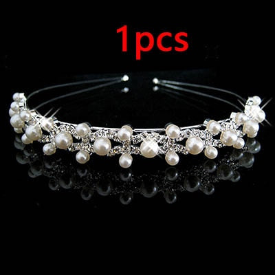 Flower Crystal Hair Clips Popular Wedding Bridal Pearl Rhinestone Hair Pins Bridesmaid Clips Hairwear Hair Accessories for Women