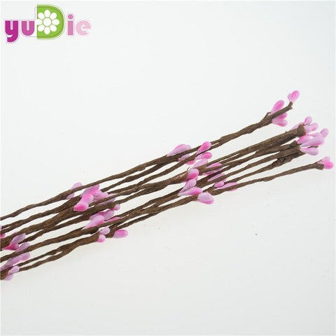 New 10PCS High Quality Artificial Wreath Flower Small Berry Rattan pip berry garland for DIY party wedding banquet decoration