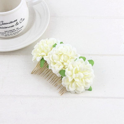 New Bohemian Hairpin Brides Wedding Hair Clips Combs Flower Bridesmaid Headdress DIY Hair Accessories For Women Girls